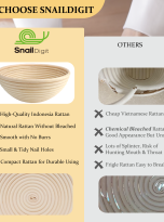 banneton bread proofing basket