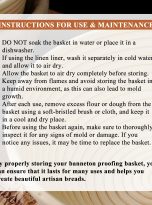 proofing baskets for bread making